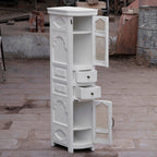 Giselle White Storage Cabinet — view 1