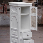 Giselle White Storage Cabinet — view 7