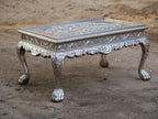 Hazel Carved White Coffee Table — view 5