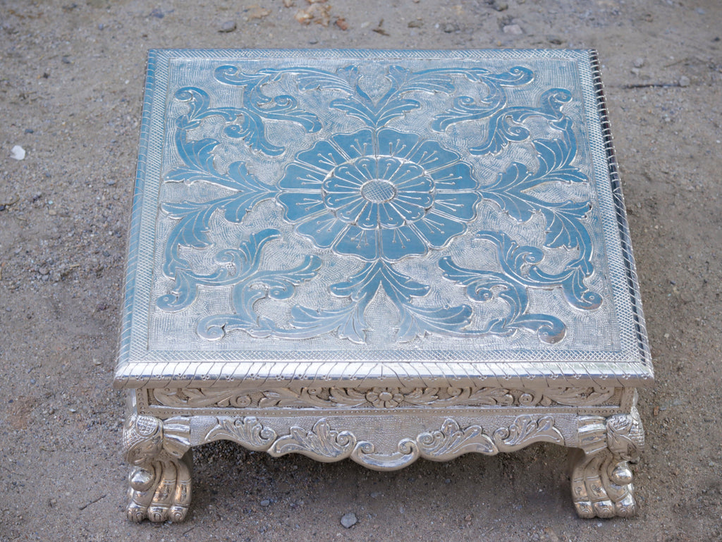 Fiora White Bajot Table — view 1