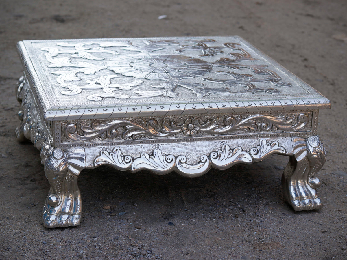 Fiora White Bajot Table — view 4