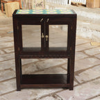 Aurelia Floral Tiled Accent Table — view 1