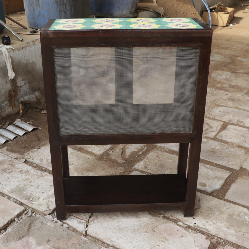 Aurelia Floral Tiled Accent Table — view 5