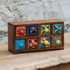 Fiore 8 Drawer Ceramic Chest - product image 2