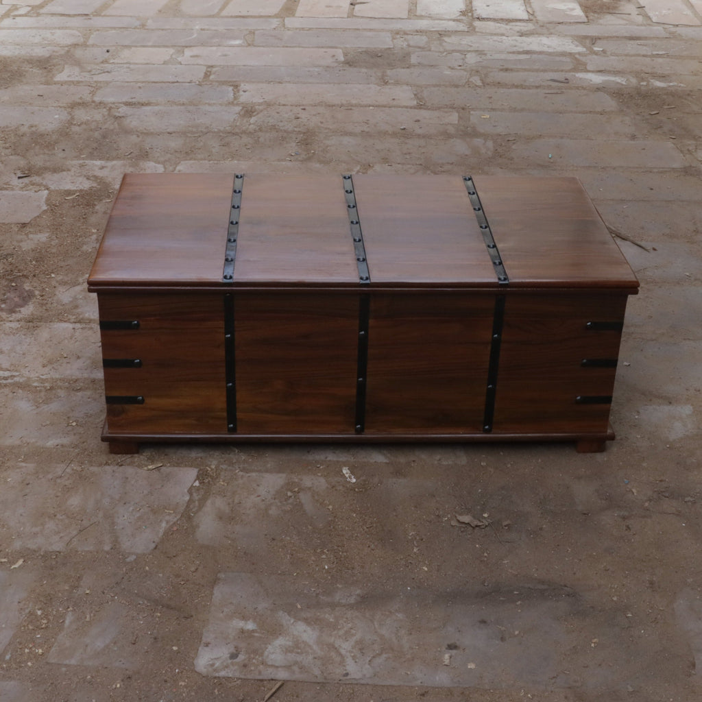 Aveline Solid Wood Storage Box — view 2