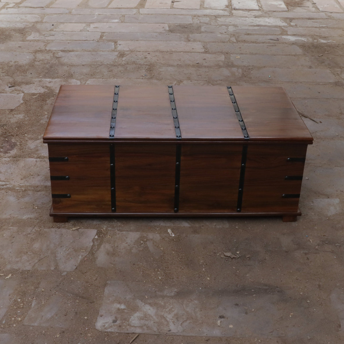 Aveline Solid Wood Storage Box — view 2