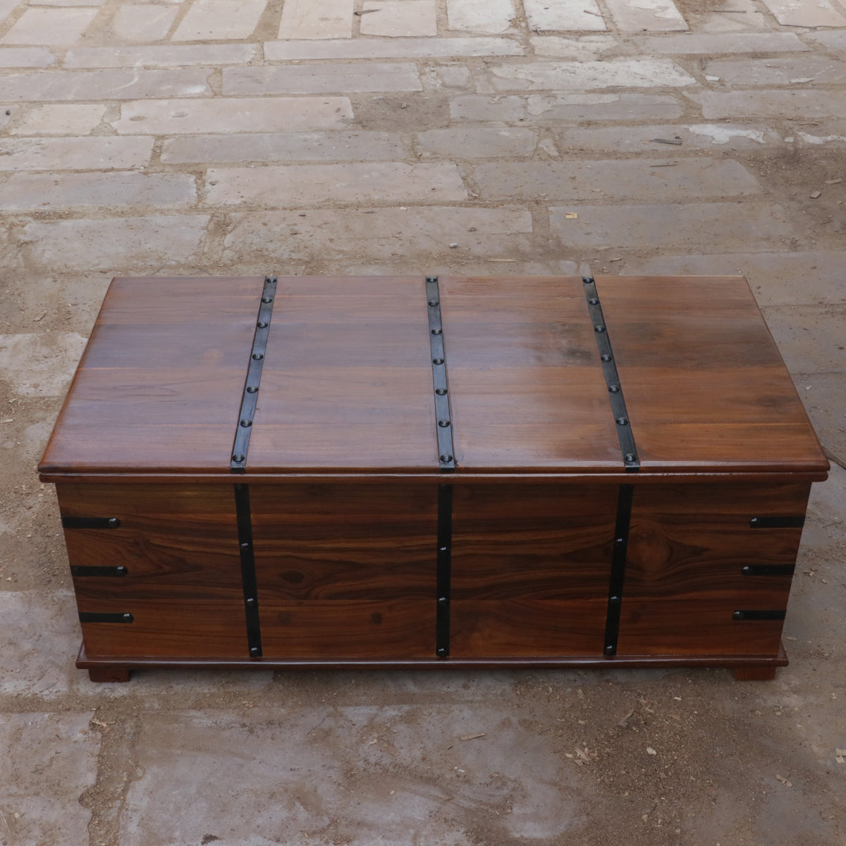 Aveline Solid Wood Storage Box — view 7