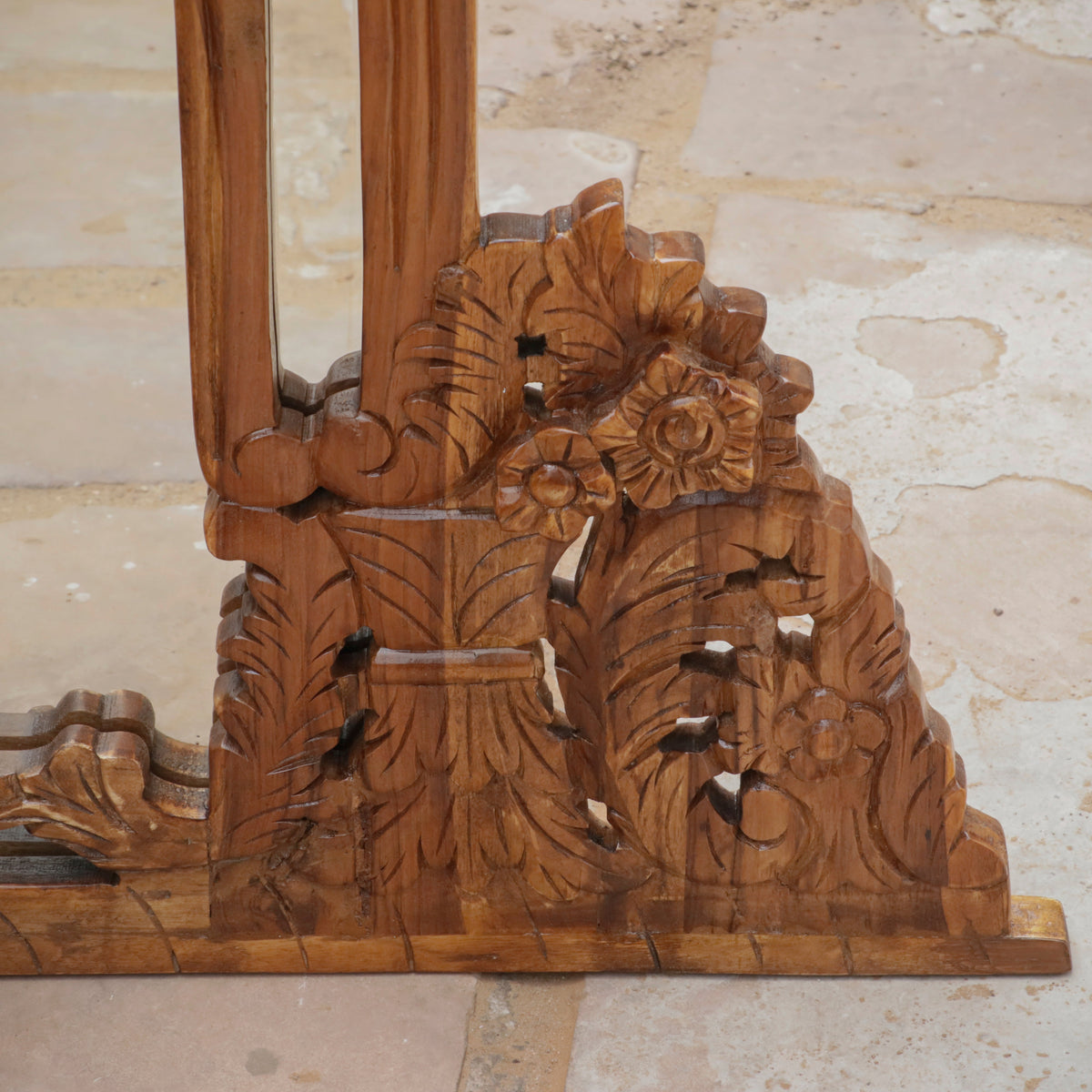 Lumi Carved Wall Mirror — view 4