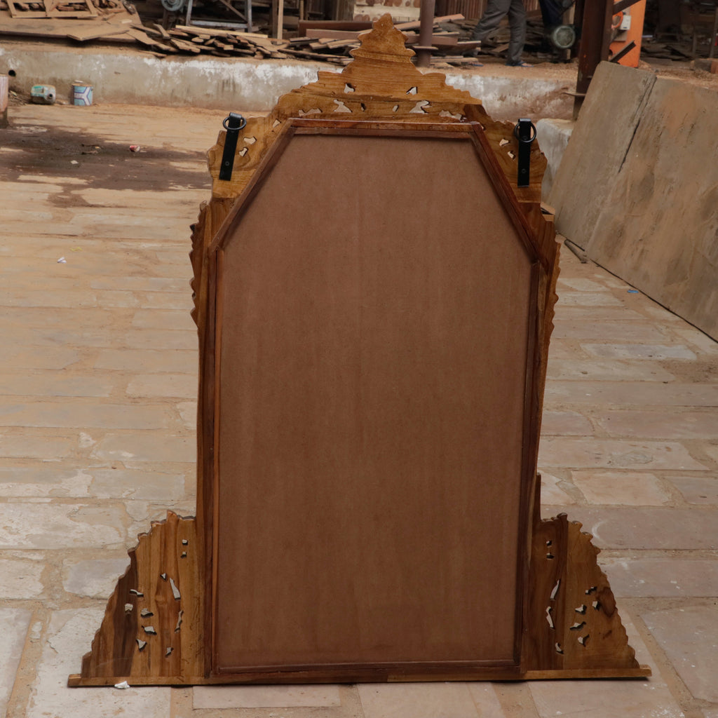 Lumi Carved Wall Mirror — view 7