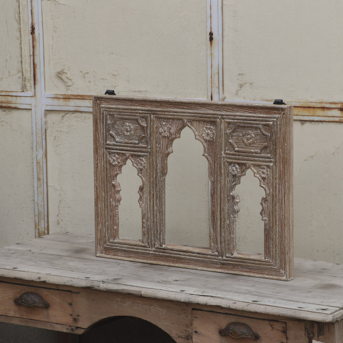 Emery Carved Wall Panel — view 2