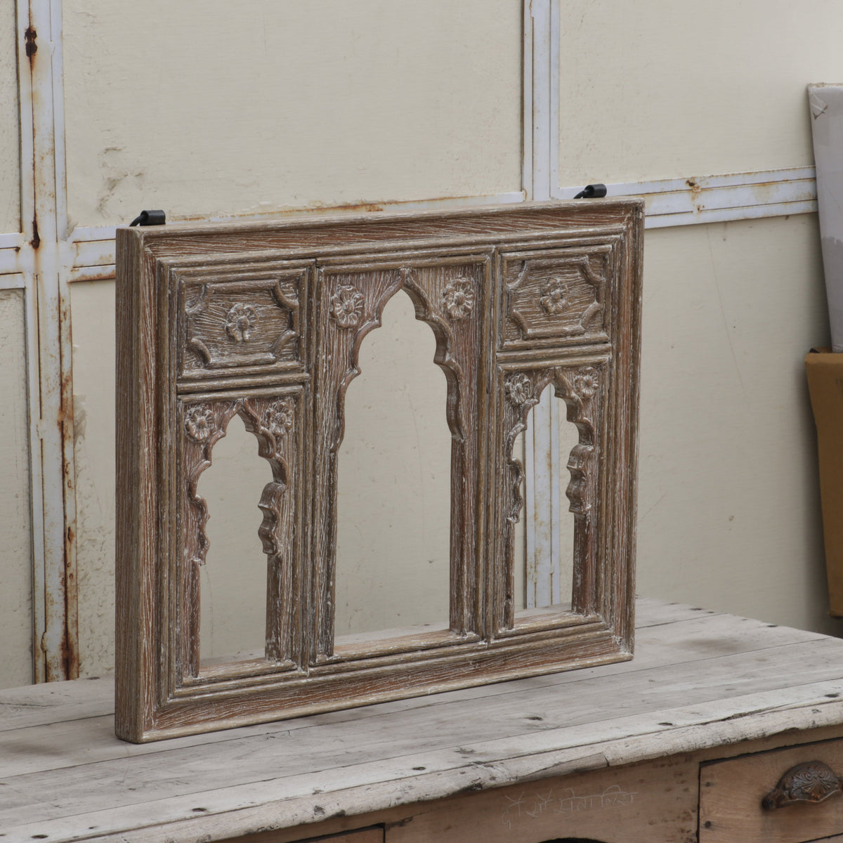 Emery Carved Wall Panel — view 3