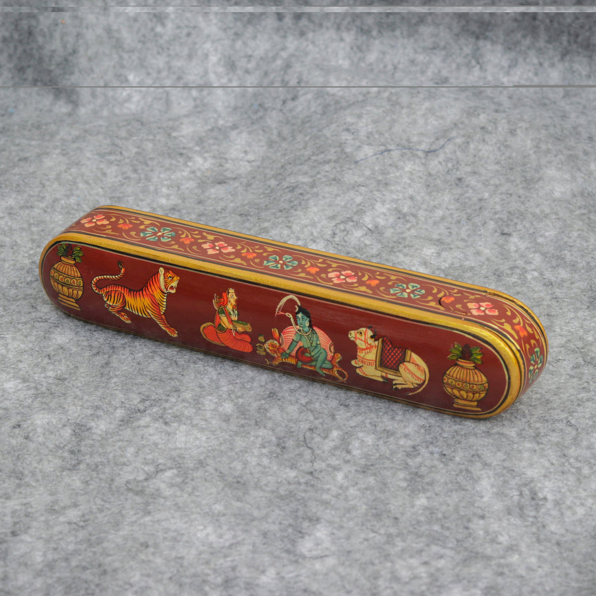 Delphine Solid Wood Storage Box — view 2