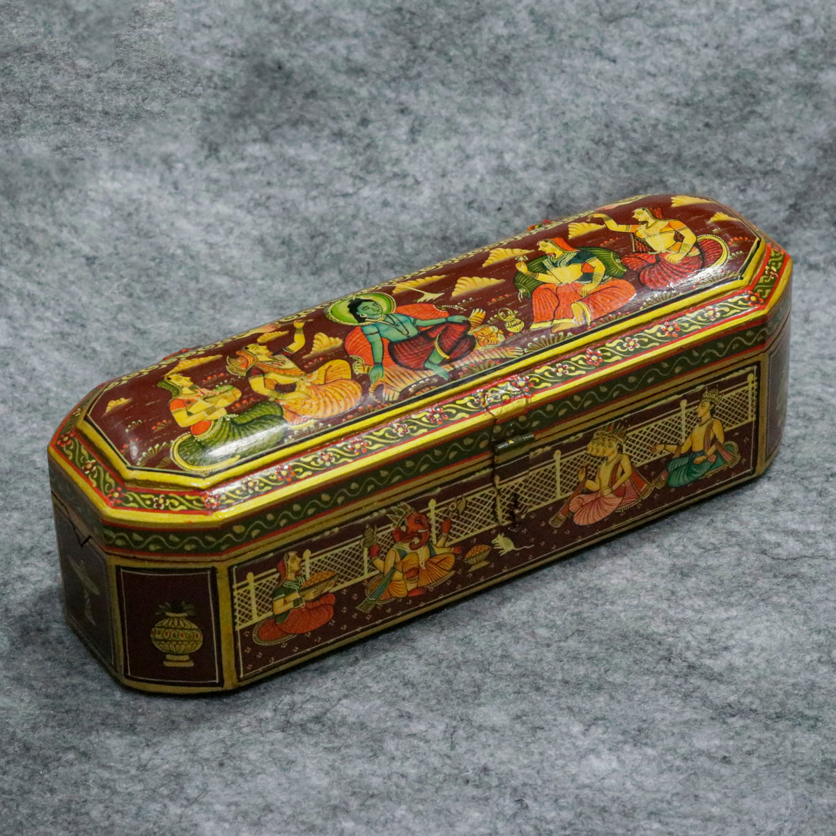 Celine Solid Wood Storage Box — view 1