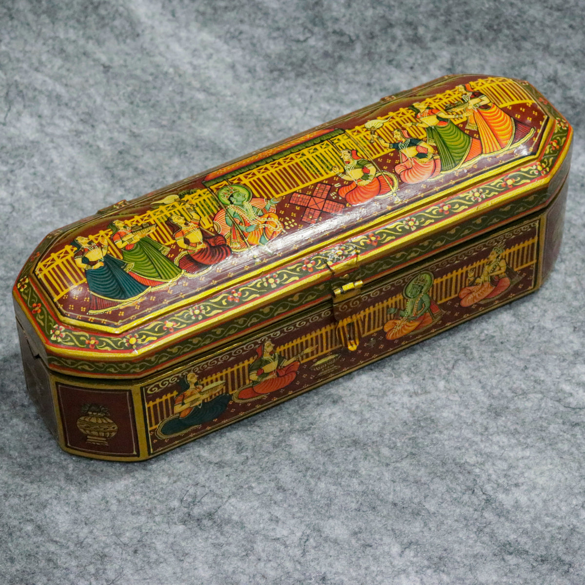 Calla Solid Wood Storage Box — view 1