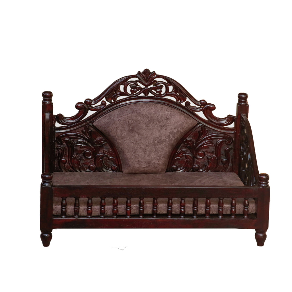 Talia Carved Hanging Swing — view 2