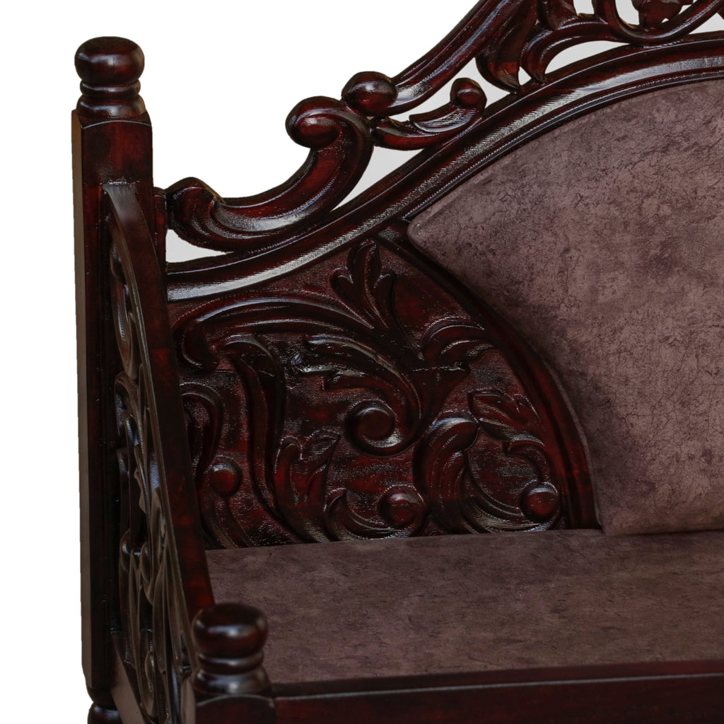 Talia Carved Hanging Swing — view 5