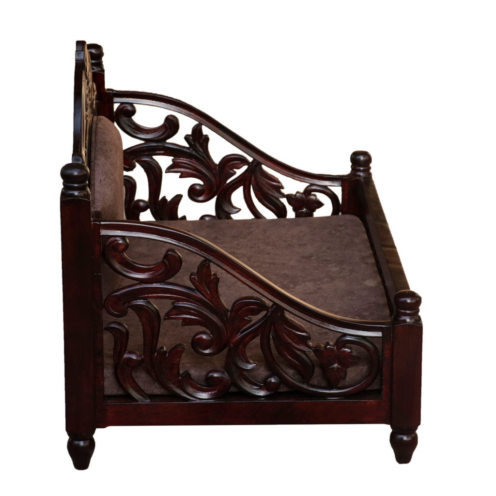 Talia Carved Hanging Swing — view 4
