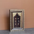 Calista Brass Detail Arched Wall Panel — view 3