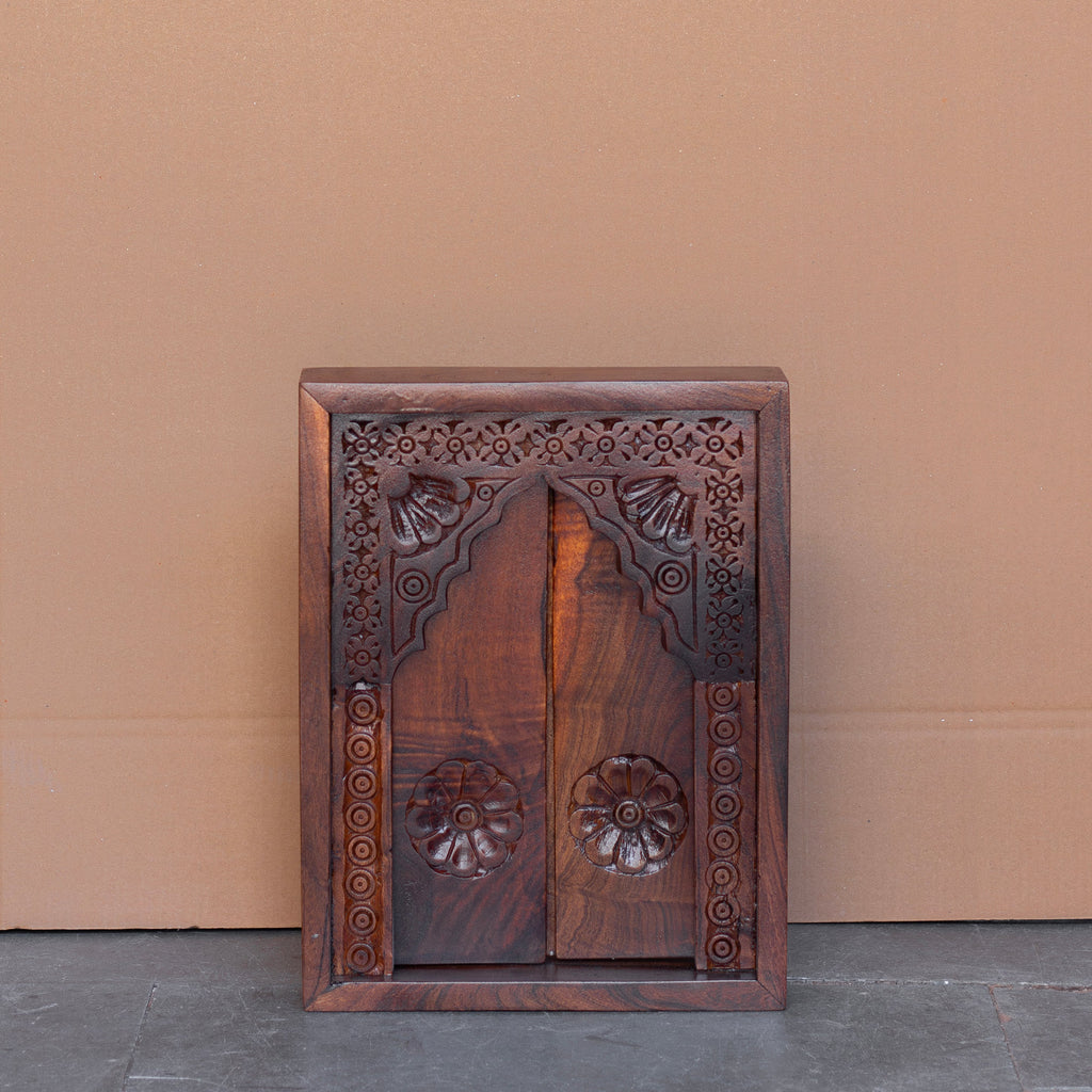 Aurelia Floral Carved Wall Panel — view 2