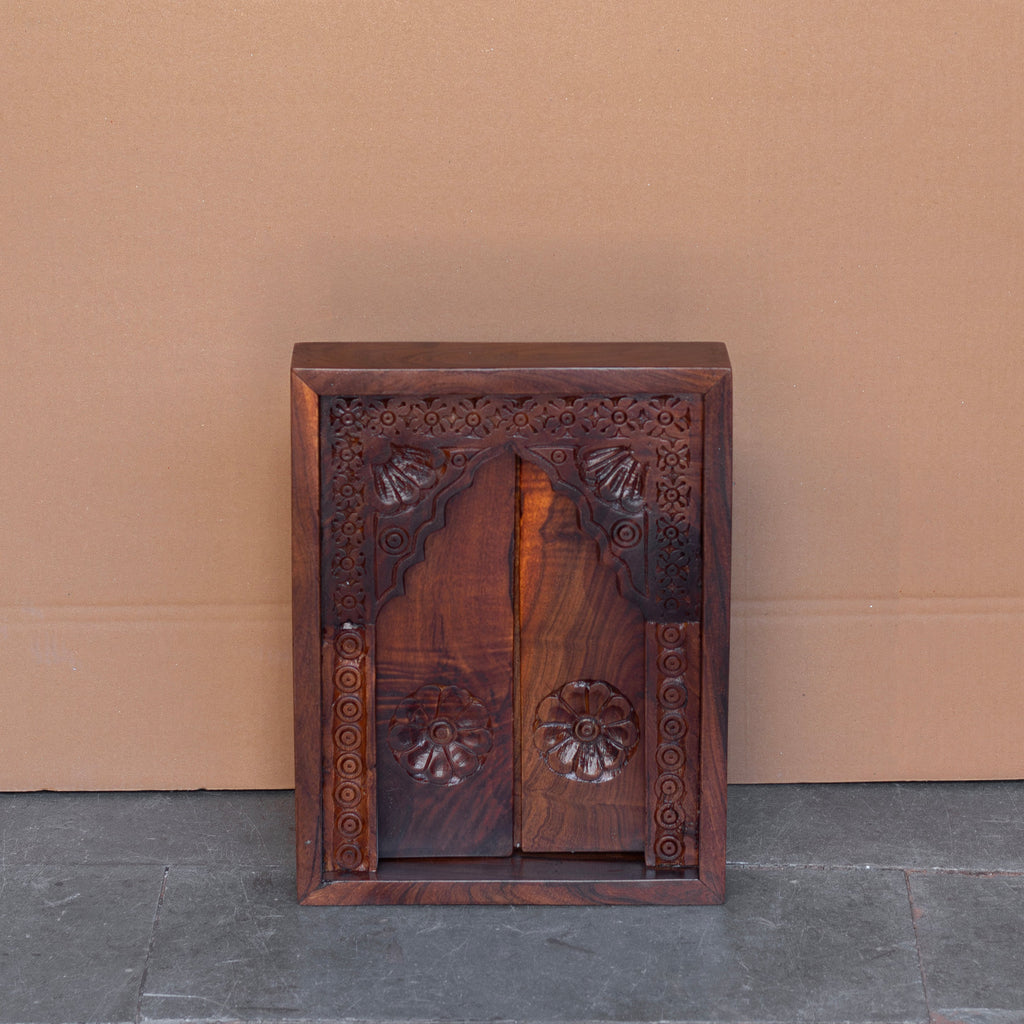 Aurelia Floral Carved Wall Panel — view 1