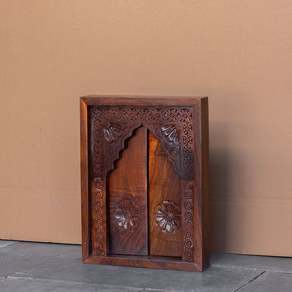 Aurelia Floral Carved Wall Panel — view 4