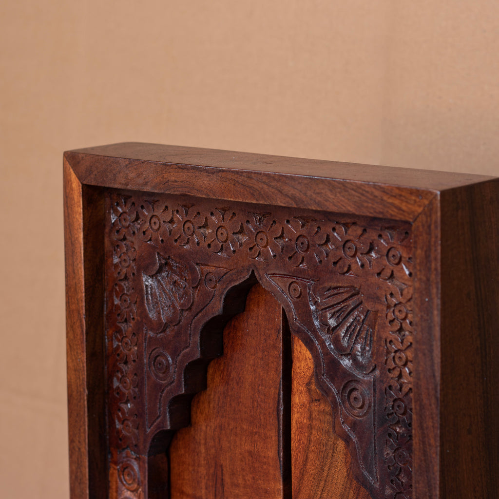 Aurelia Floral Carved Wall Panel — view 5