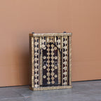 Arlo Geometric Brass Detail Wall Panel — view 4