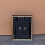 Arden Brass Detail Arched Wall Panel — view 2