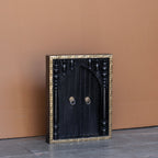 Arden Brass Detail Arched Wall Panel — view 4