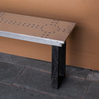 Aveline Industrial Console Table — view 4