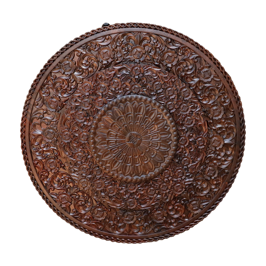 Hazel Floral Carved Wall Panel — view 2