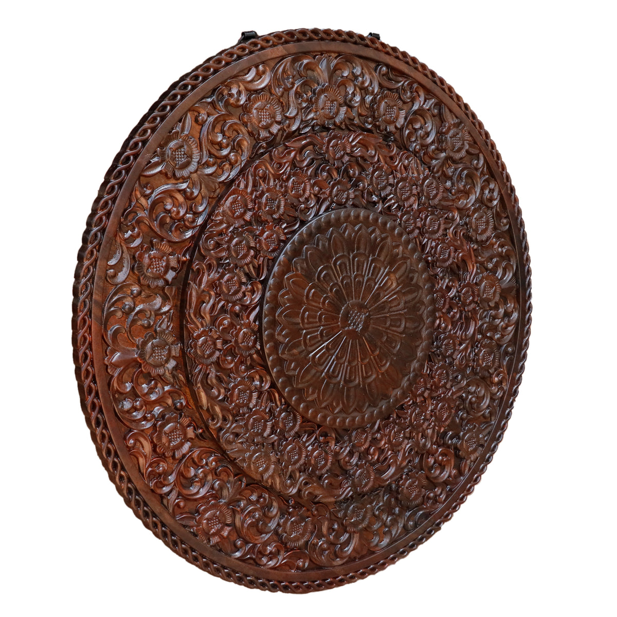 Hazel Floral Carved Wall Panel — view 1