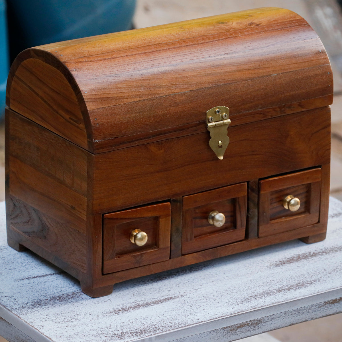 Dalia Vintage Jewellery Box — view 2