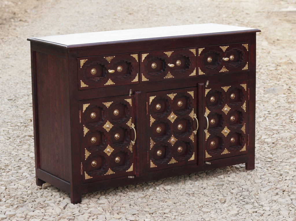 Iona Solid Wood Storage Cabinet — view 2