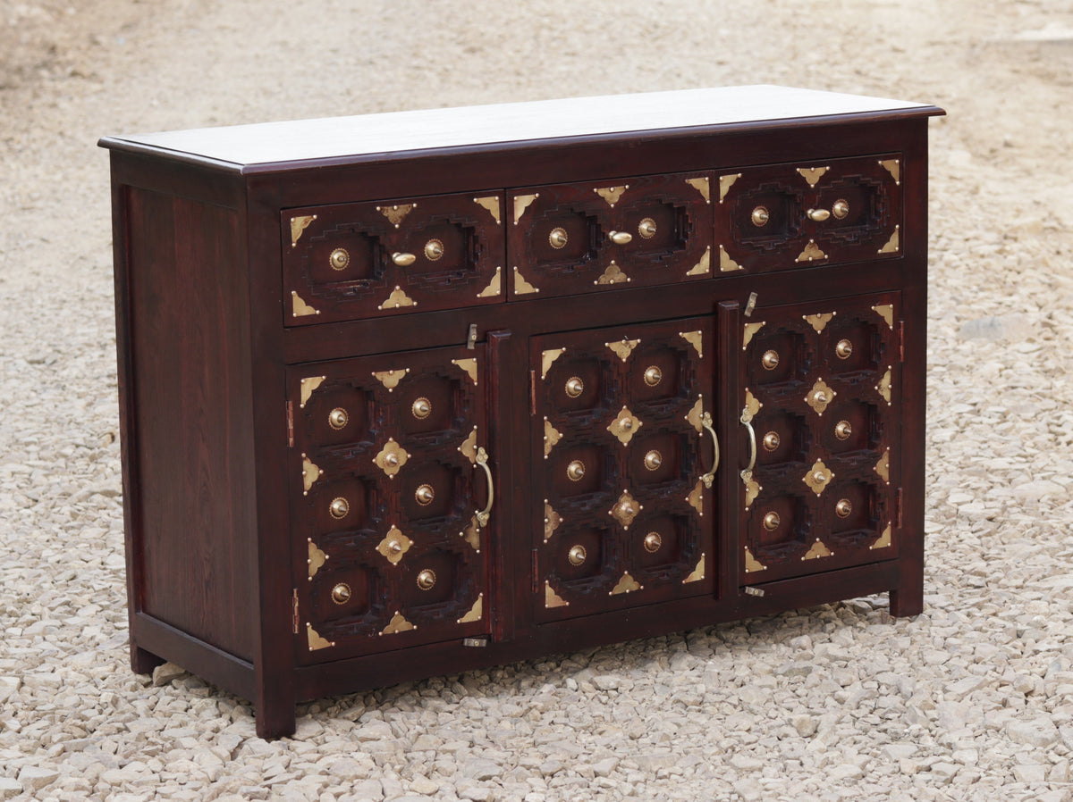 Iona Solid Wood Storage Cabinet — view 2
