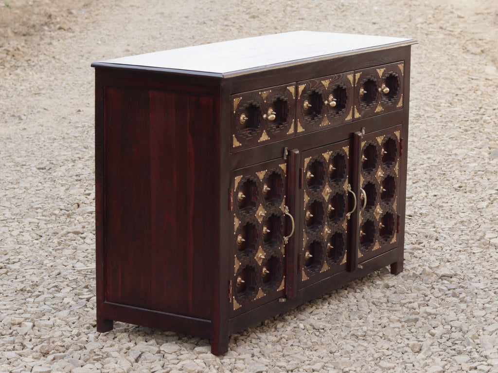 Iona Solid Wood Storage Cabinet — view 3