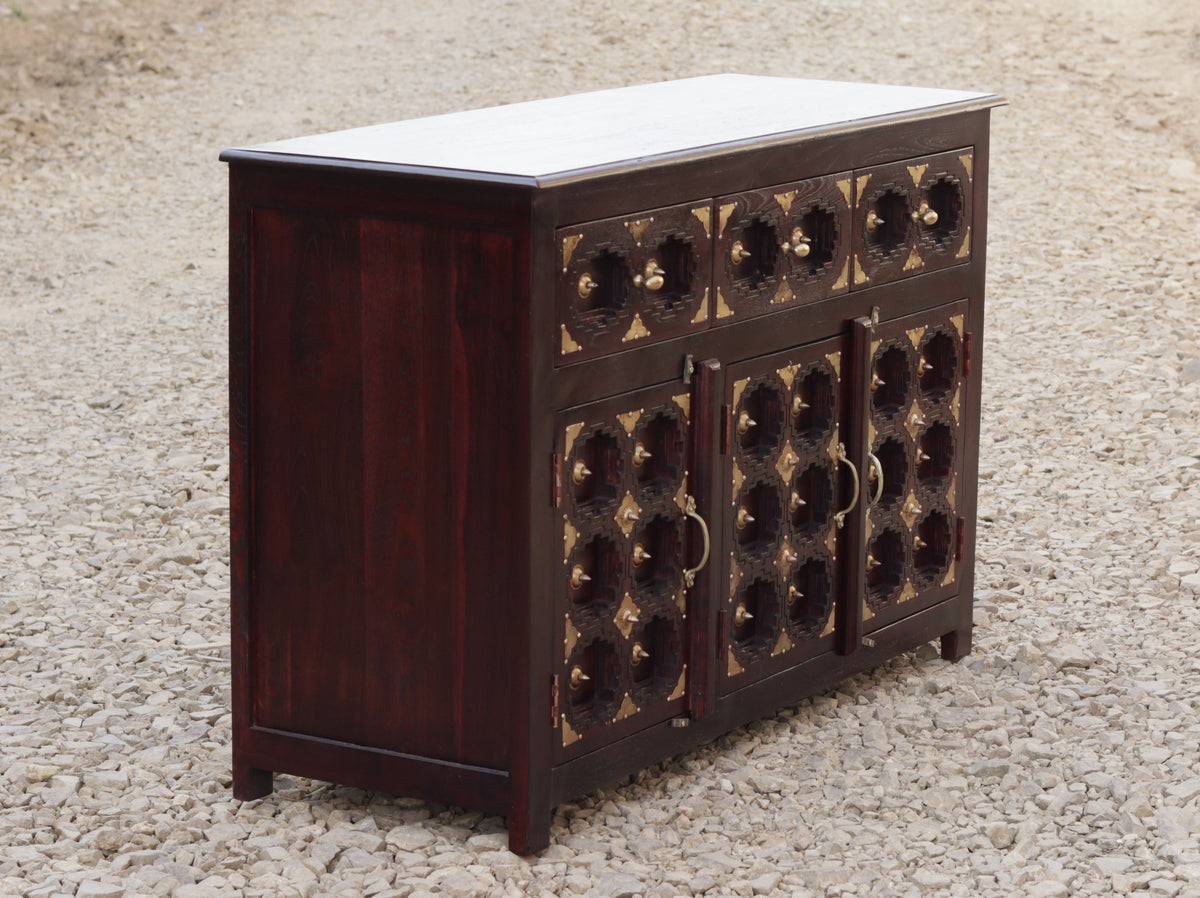 Iona Solid Wood Storage Cabinet — view 3