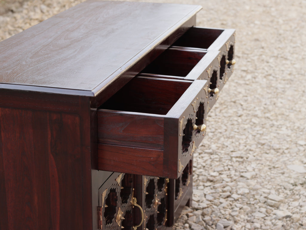 Iona Solid Wood Storage Cabinet — view 5