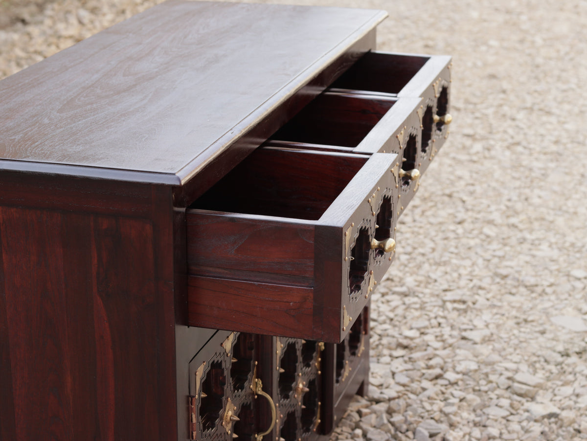 Iona Solid Wood Storage Cabinet — view 5