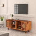 Seren Solid Wood TV Unit — view 1