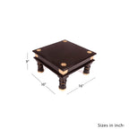 Capri Black Bajot Table — view 2