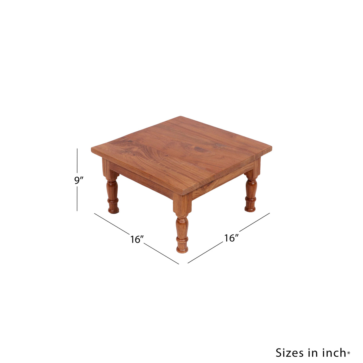 Viola Solid Wood Bajot Table — view 2
