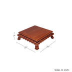 Sienna Solid Wood Bajot Table — view 2
