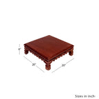 Seren Solid Wood Bajot Table — view 2