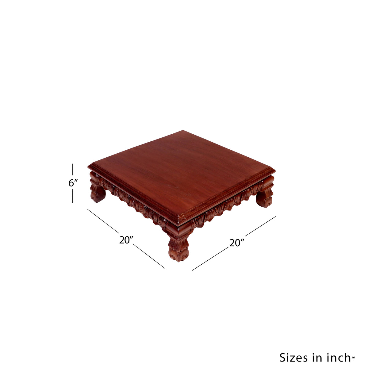 Seren Solid Wood Bajot Table — view 2