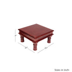 Iona Solid Wood Bajot Table — view 2