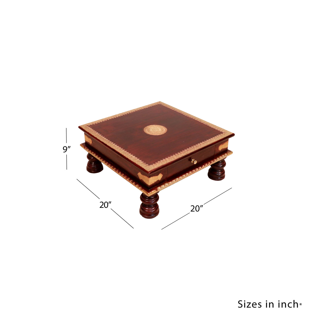 Flora Black Bajot Table — view 2