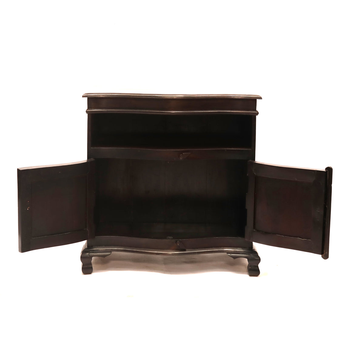 Solana Curved Storage Cabinet — view 3