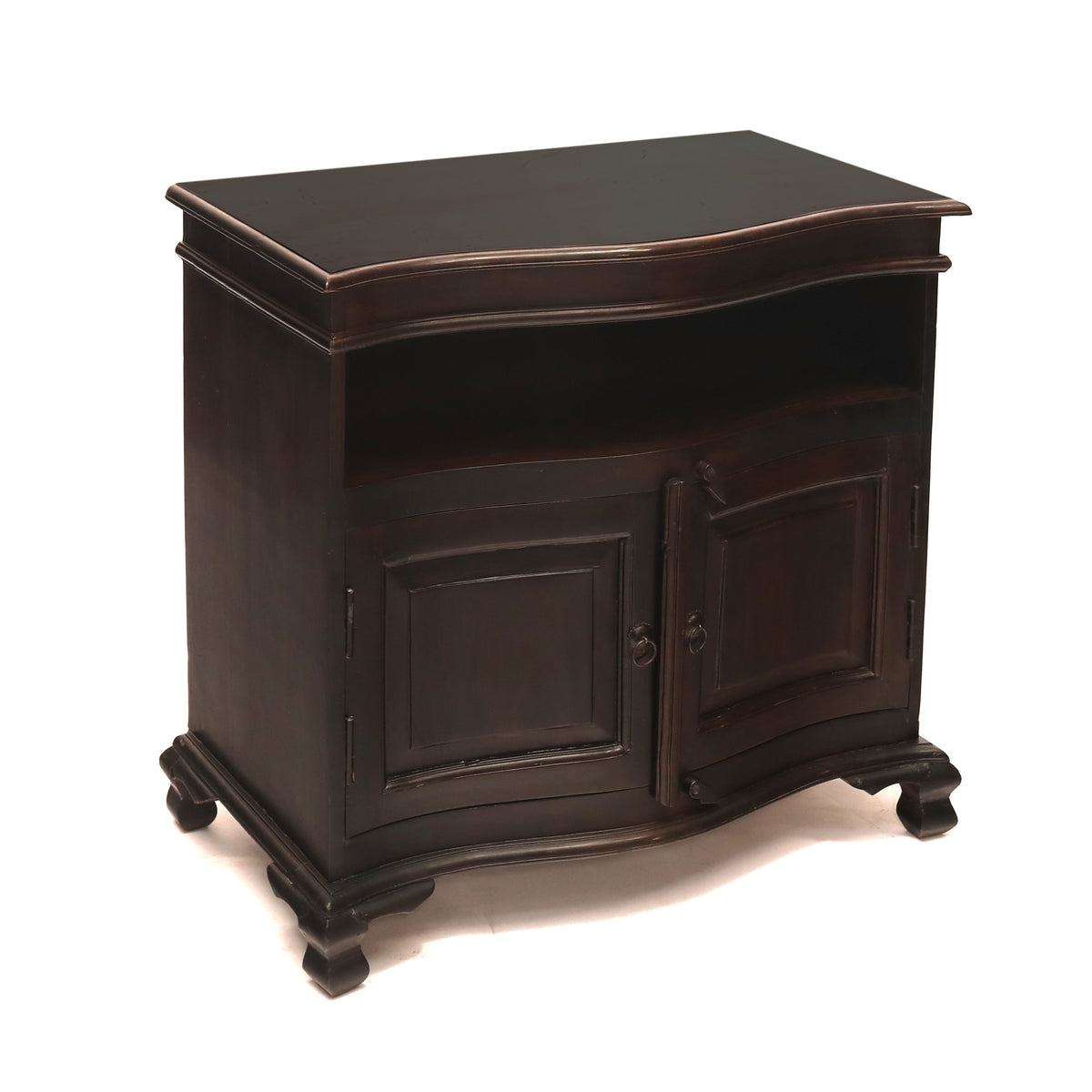 Solana Curved Storage Cabinet — view 4
