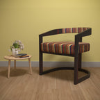 Laurel Round Curved Armchair — view 1